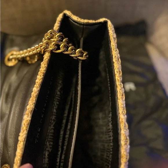 Kurt Geiger London Kensington Rainbow Raffia Crossbody Bag - Picture 7 of 7